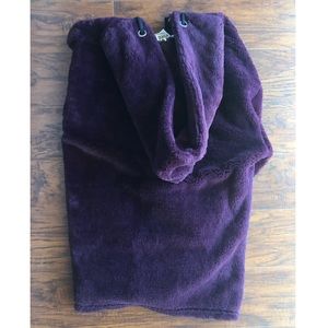 PINK Jackets & Coats - Purple Plush PINK Hoodie PINK Jackets & Coats - Purple Plush PINK Hoodie